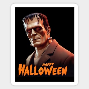 Frankenstein Halloween Sticker